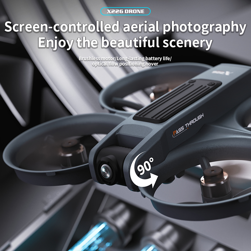 โดรนรุ่นใหม่ X226 RC 2.4G 5G W - Drone Camera 4K บทวิจารณ์และราคา