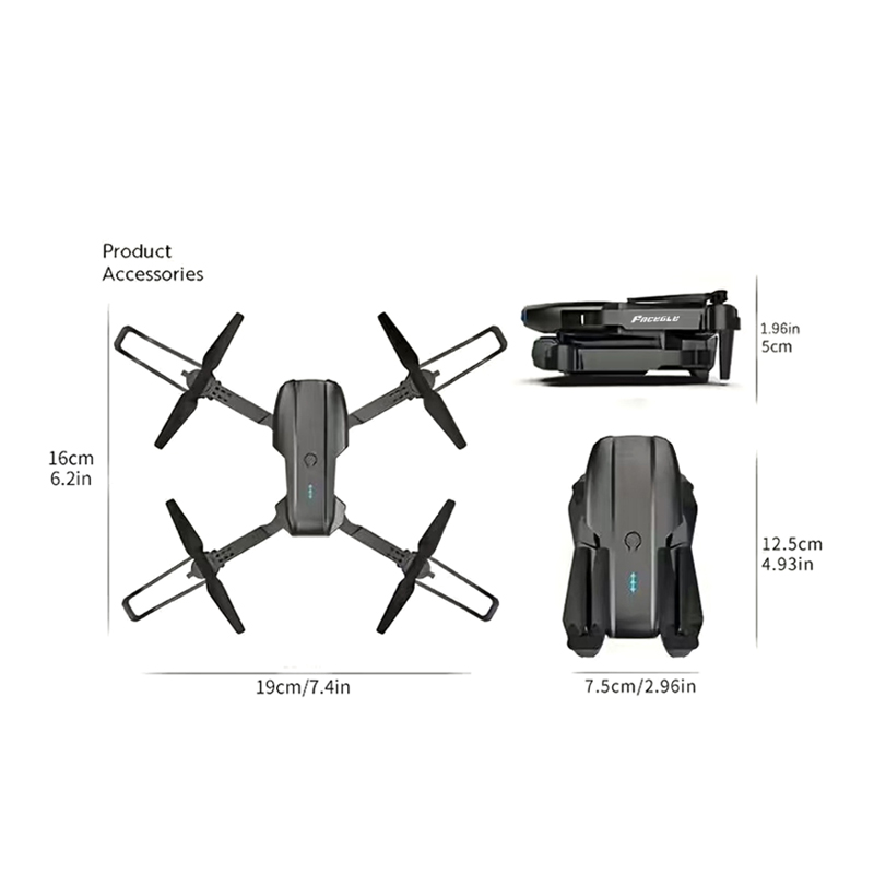 FACEGLE UAV E99 Nova RC โดรนขน - Drone Camera Hd บทวิจารณ์และราคา
