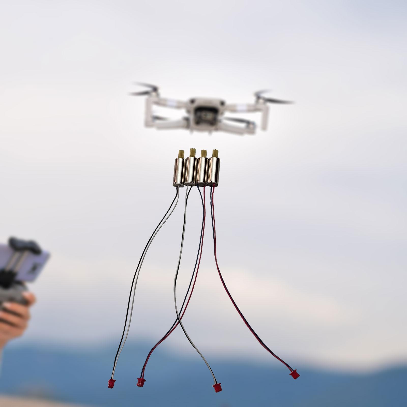 ชิ้นส่วนมอเตอร์โดรน RC 4 ชิ้น  - Drone Camera Hd บทวิจารณ์และราคา